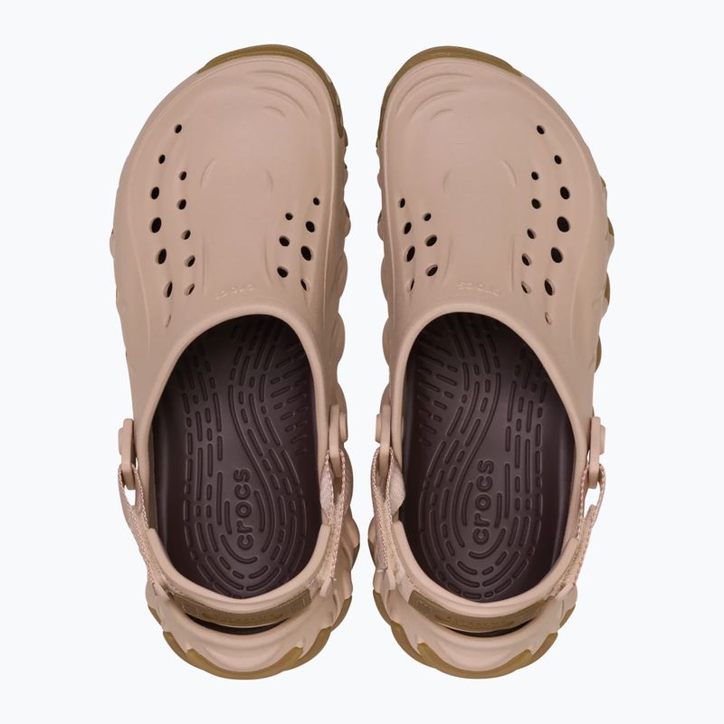 Šľapky Crocs Echo Gum Ro Clog pink caramel 13