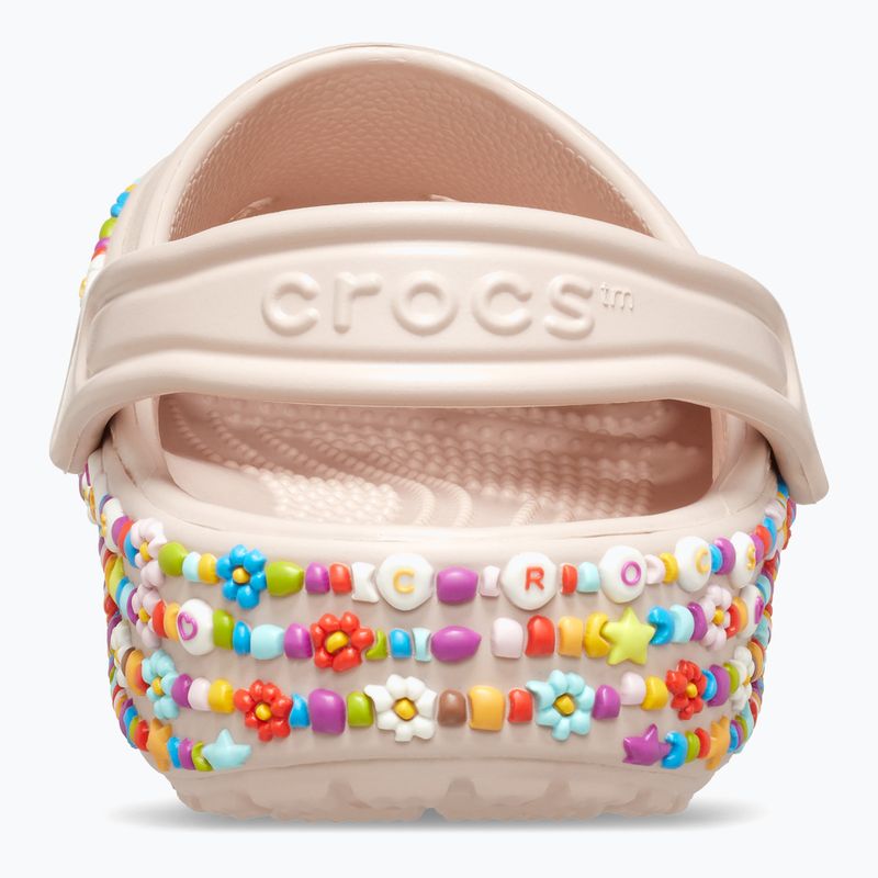 Detské šľapky Crocs Classic Beaded Band Clog Kids quartz 11