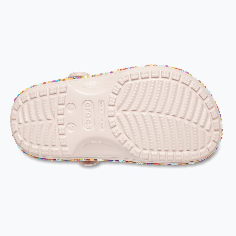 Detské šľapky Crocs Classic Beaded Band Clog Kids quartz 13