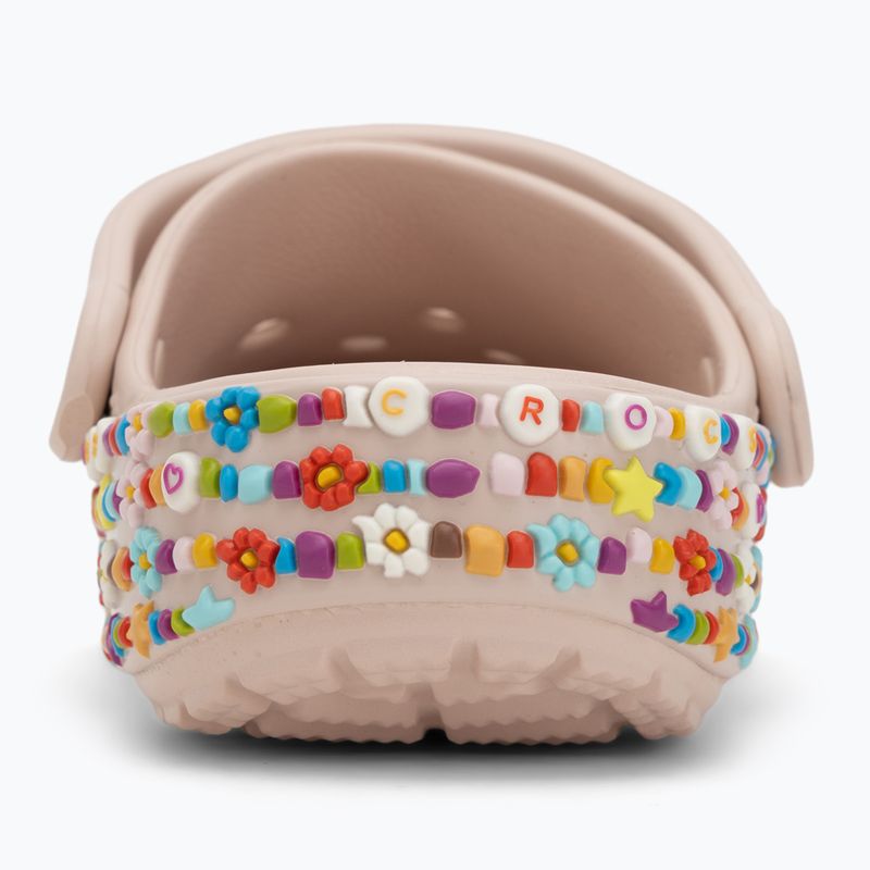 Detské šľapky Crocs Classic Beaded Band Clog Kids quartz 7