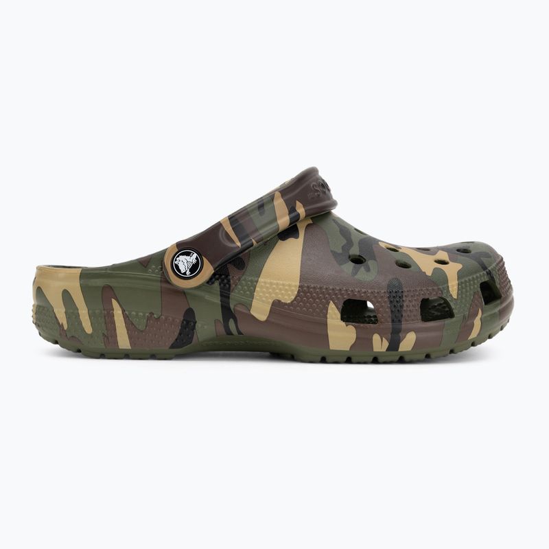 Šľapky Crocs Classic Camouflage army green/multi 3
