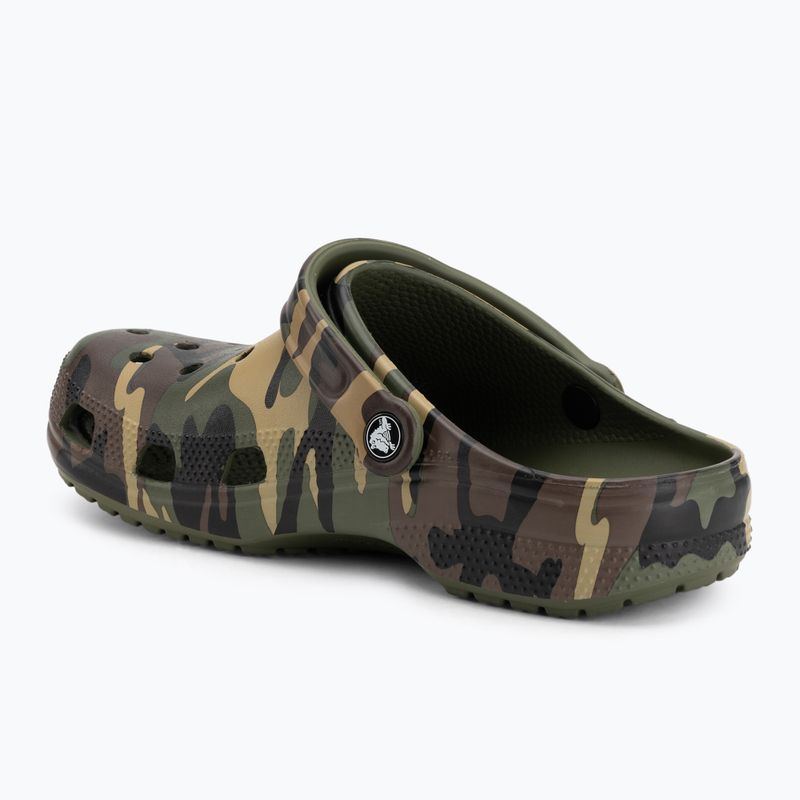 Šľapky Crocs Classic Camouflage army green/multi 4