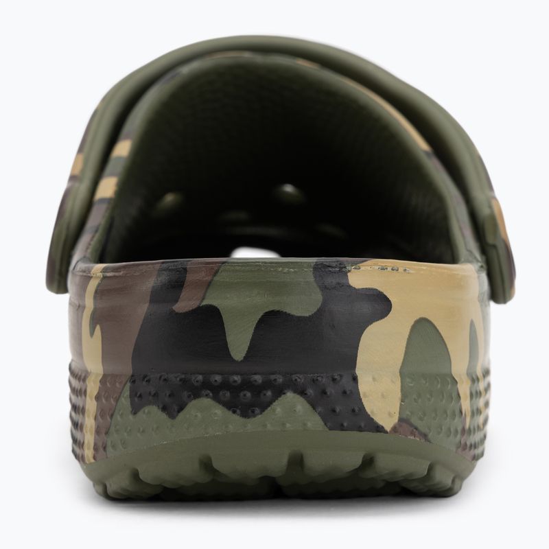 Šľapky Crocs Classic Camouflage army green/multi 7