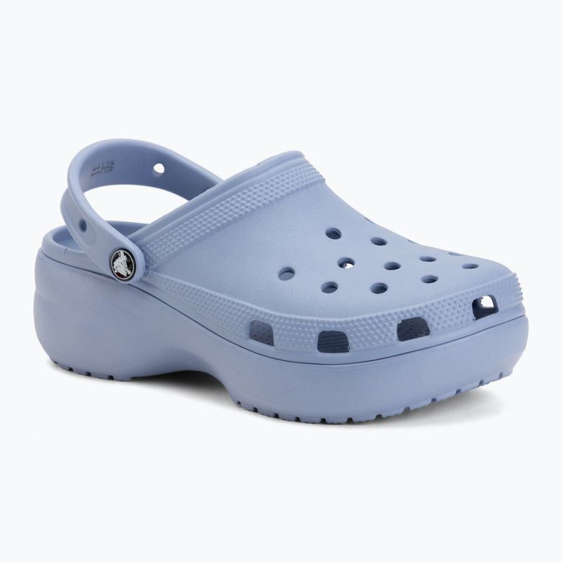 Dámske šľapky Crocs Classic Platform Clog blue haze 2