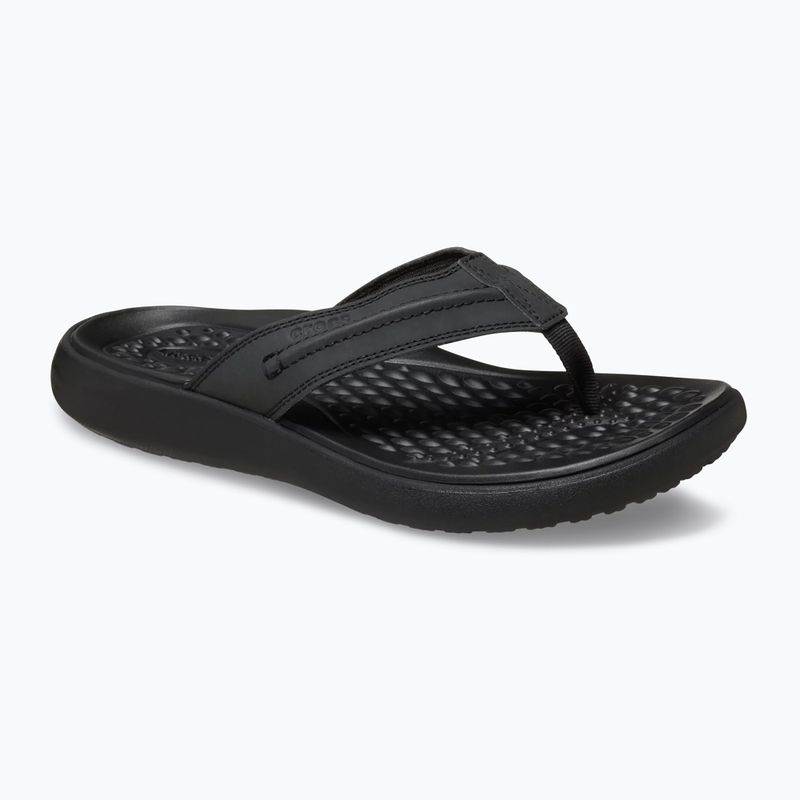 Žabky Crocs Yukon Vista II Leather black/black 8