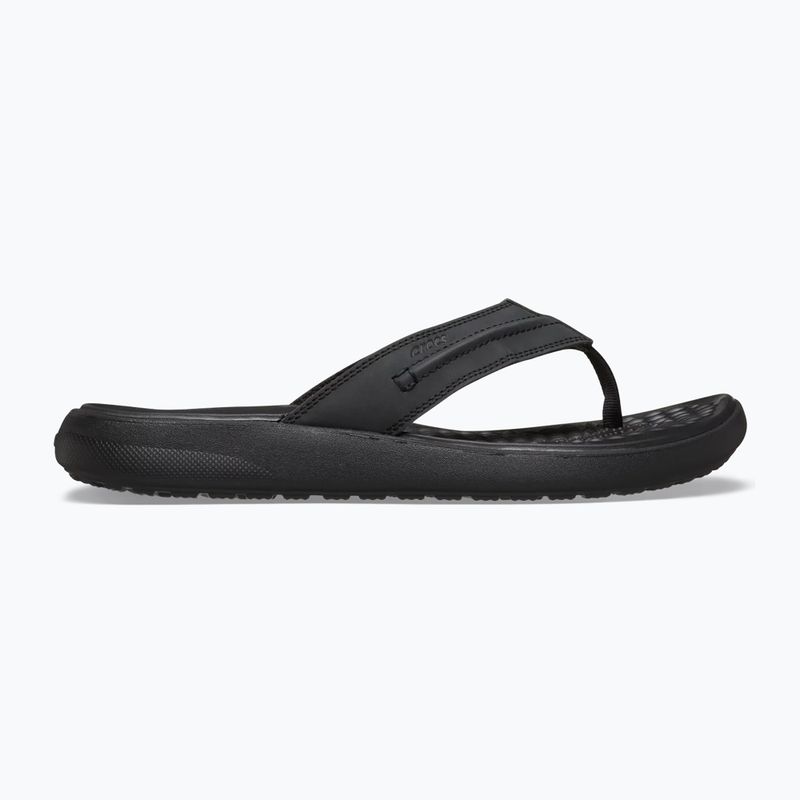 Žabky Crocs Yukon Vista II Leather black/black 9