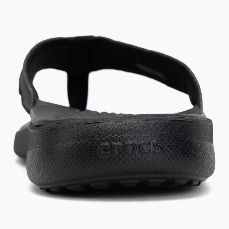 Žabky Crocs Yukon Vista II Leather black/black 6