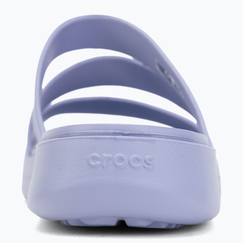 Dámske šľapky Crocs Getaway Strappy blue haze 6