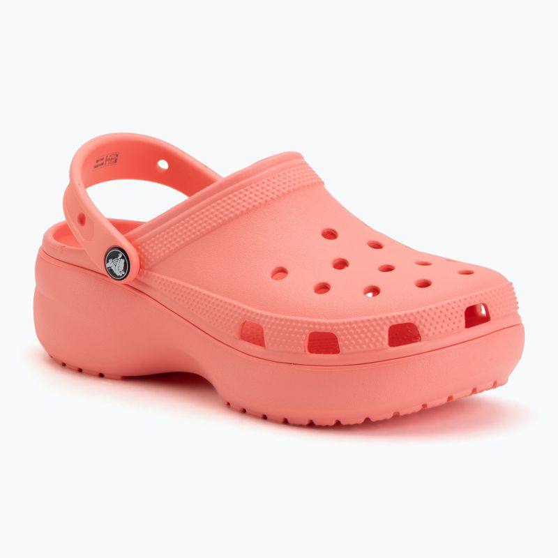 Dámske šľapky Crocs Classic Platform Clog guava 2