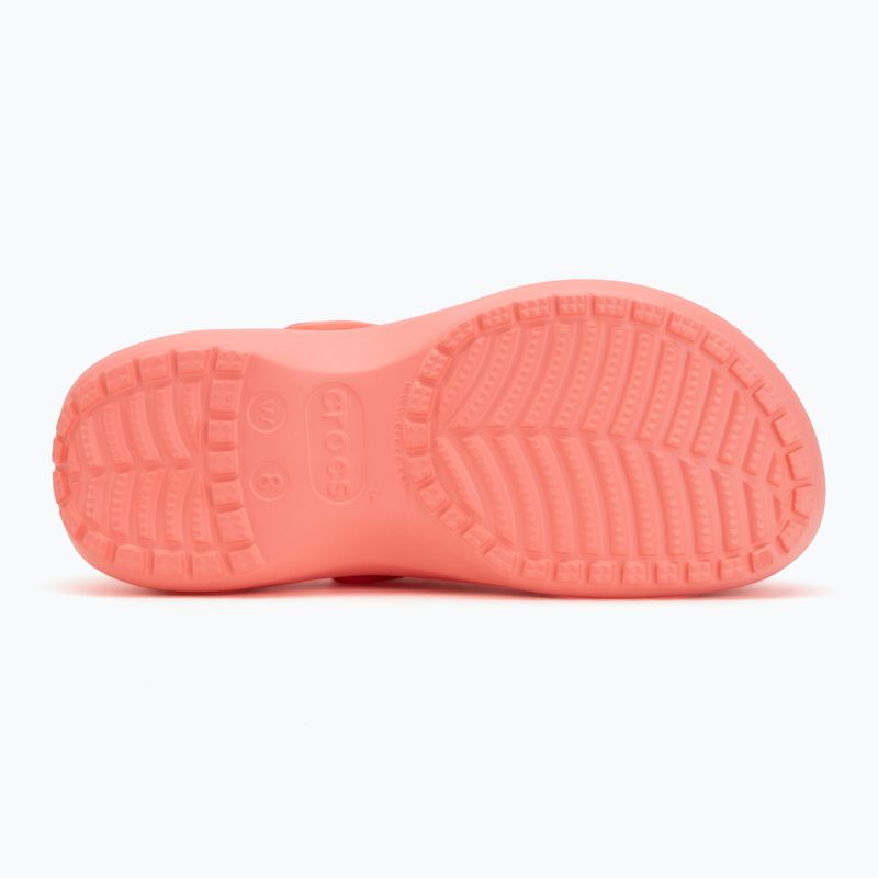 Dámske šľapky Crocs Classic Platform Clog guava 5