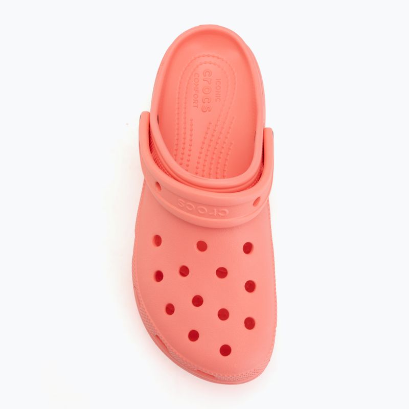 Dámske šľapky Crocs Classic Platform Clog guava 6
