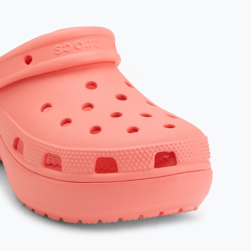 Dámske šľapky Crocs Classic Platform Clog guava 8