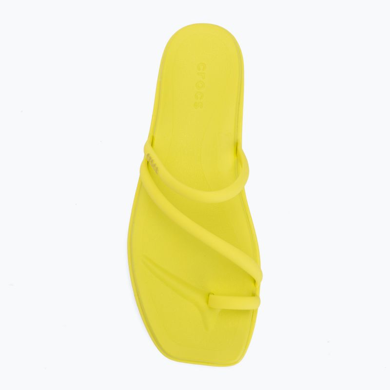 Dámske šľapky Crocs Miami Toe Loop Sandal citrus 5