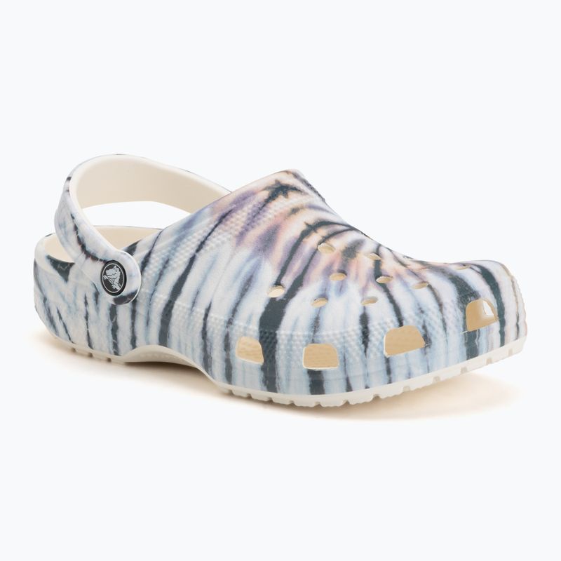Šľapky Crocs Classic Tie Dye chalk/multi 2
