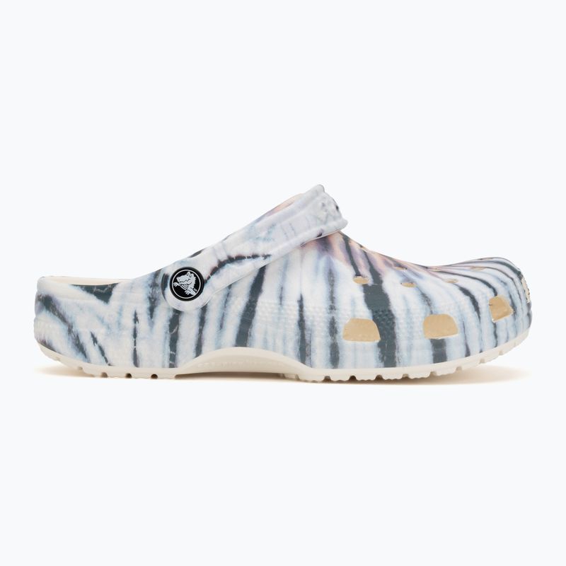 Šľapky Crocs Classic Tie Dye chalk/multi 3