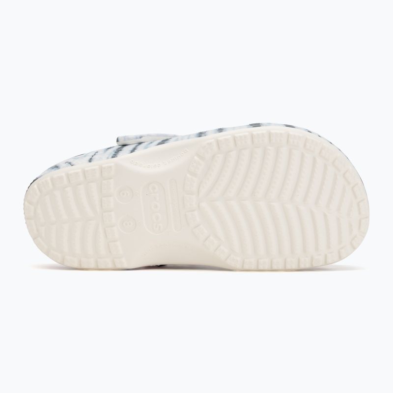 Šľapky Crocs Classic Tie Dye chalk/multi 5