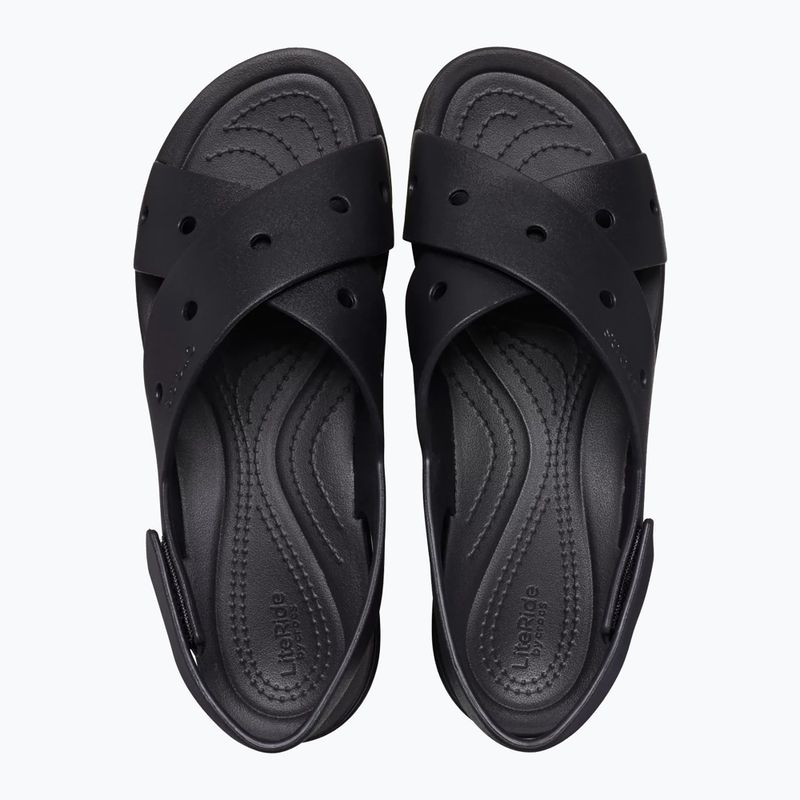 Dámske sandále Crocs Broklyn 4U Cross Strap black 5