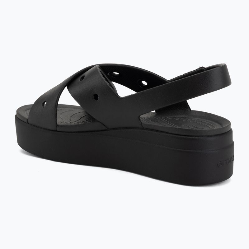 Dámske sandále Crocs Broklyn 4U Cross Strap black 3