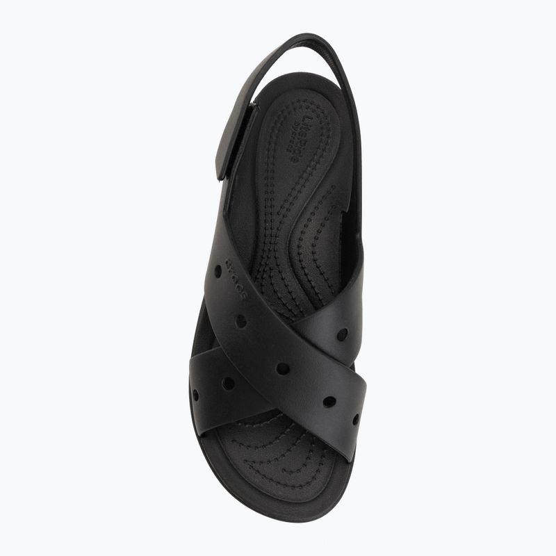 Dámske sandále Crocs Broklyn 4U Cross Strap black 5