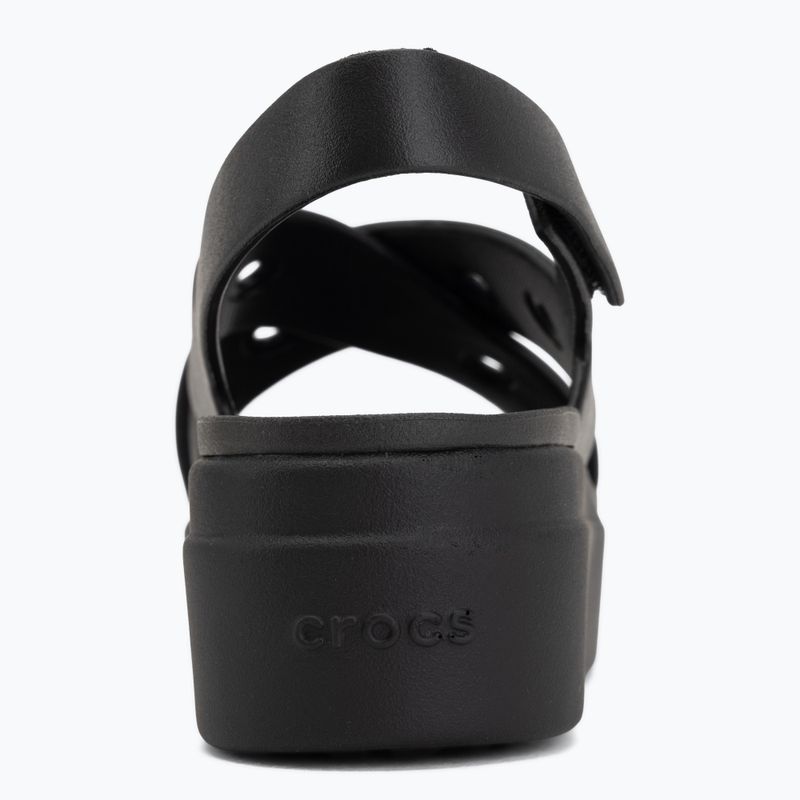Dámske sandále Crocs Broklyn 4U Cross Strap black 6