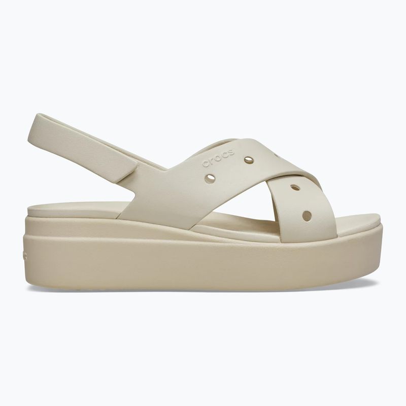 Dámske sandále Crocs Broklyn 4U Cross Strap frappe 2