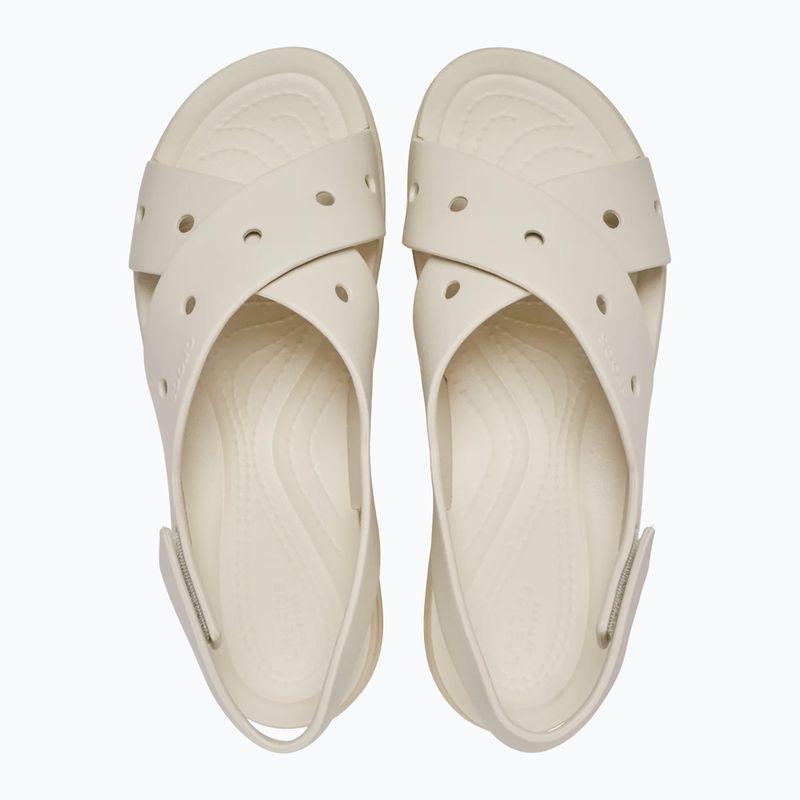 Dámske sandále Crocs Broklyn 4U Cross Strap frappe 5