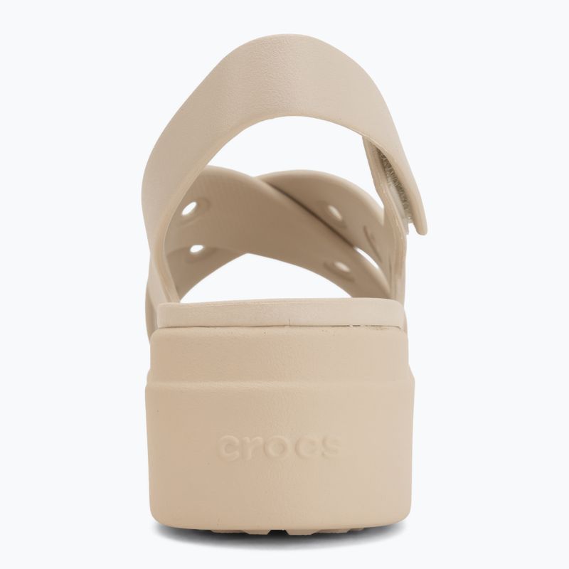 Dámske sandále Crocs Broklyn 4U Cross Strap frappe 6