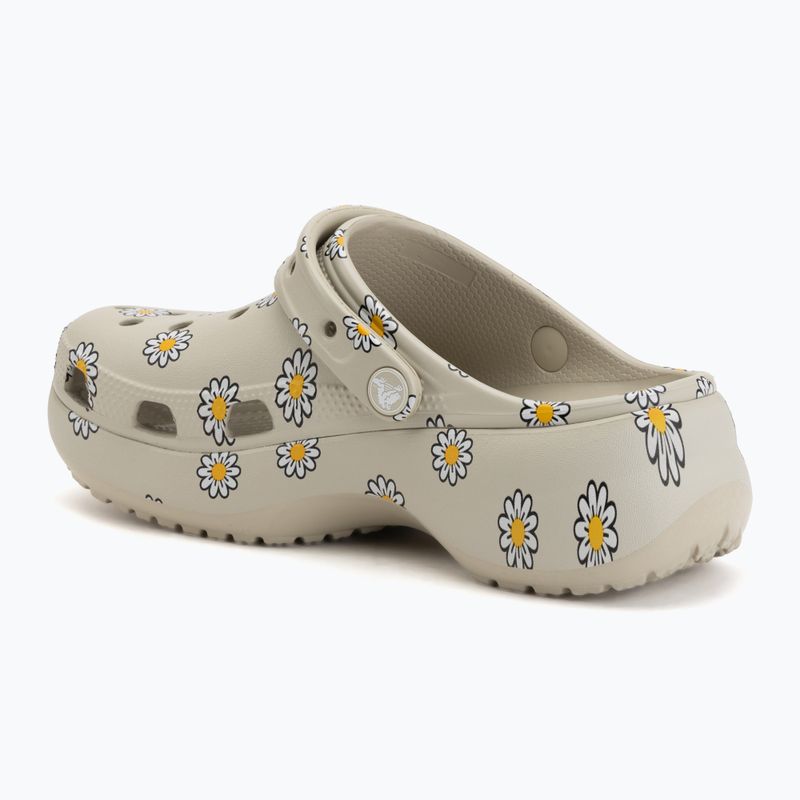 Dámske šľapky Crocs Classic Platform Floral meteor 4