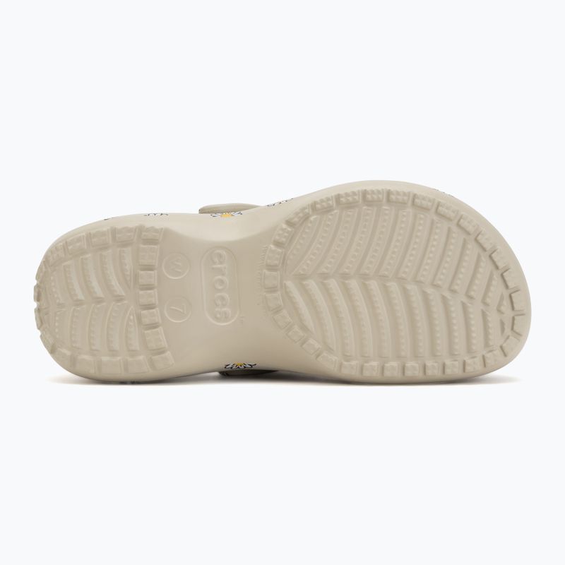 Dámske šľapky Crocs Classic Platform Floral meteor 5