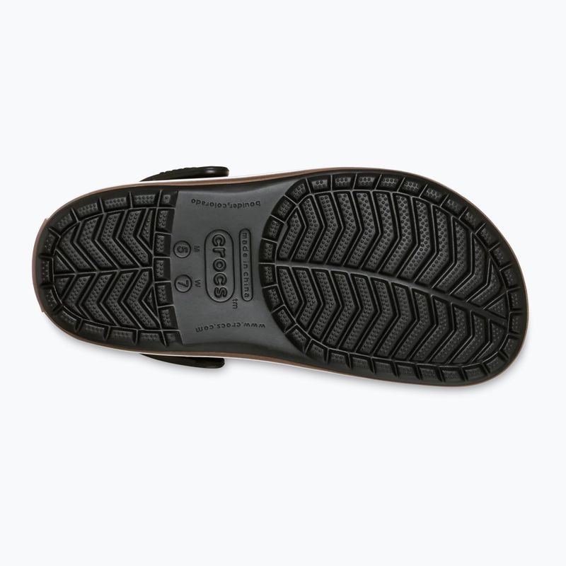 Šľapky Crocs Crocband Gum black 4
