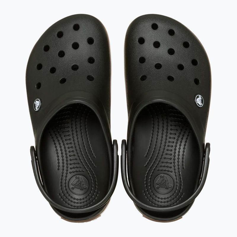 Šľapky Crocs Crocband Gum black 5
