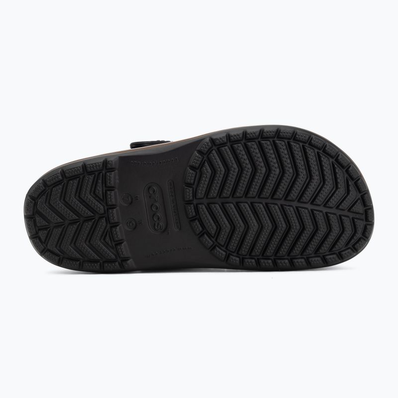 Šľapky Crocs Crocband Gum black 5