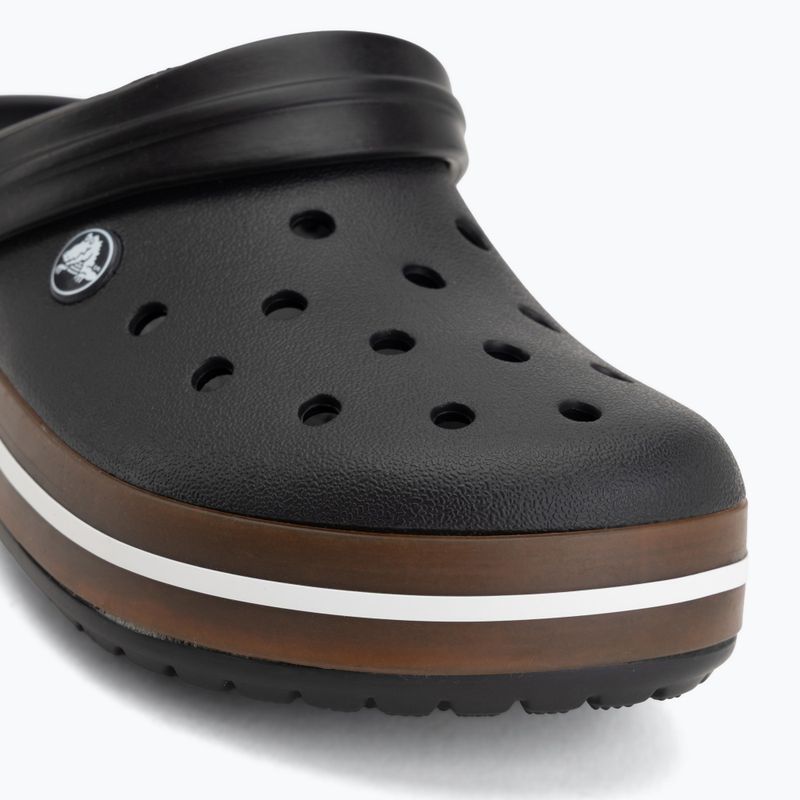 Šľapky Crocs Crocband Gum black 8