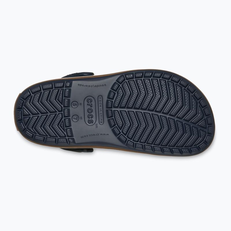 Šľapky Crocs Crocband Gum navy 4