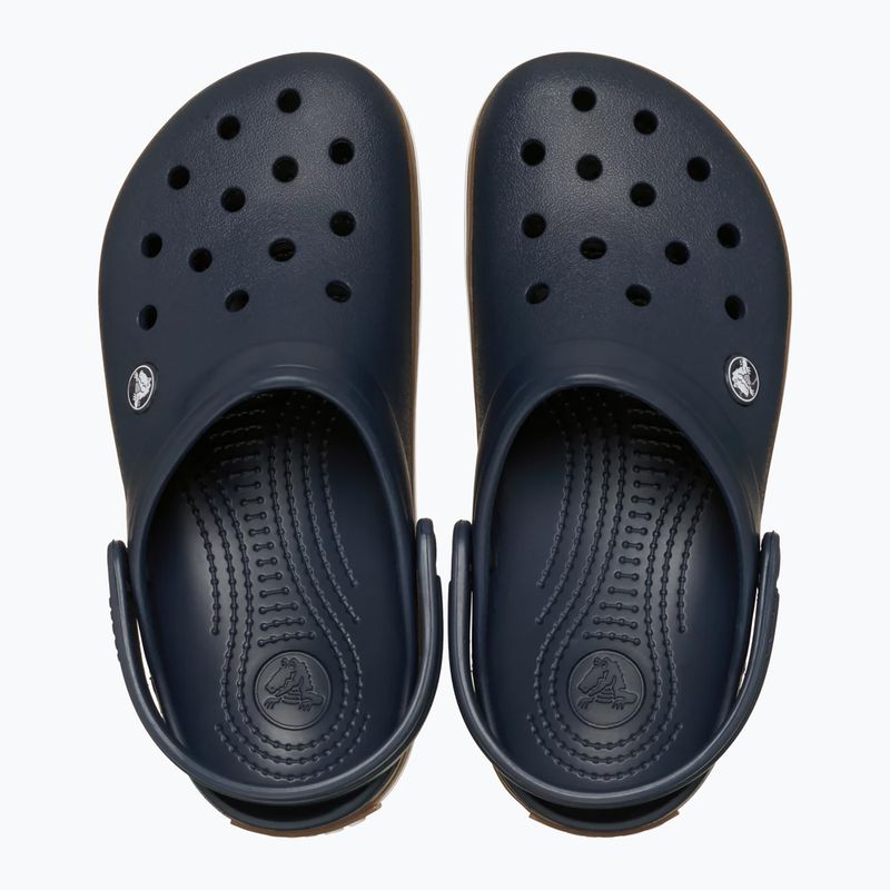 Šľapky Crocs Crocband Gum navy 5