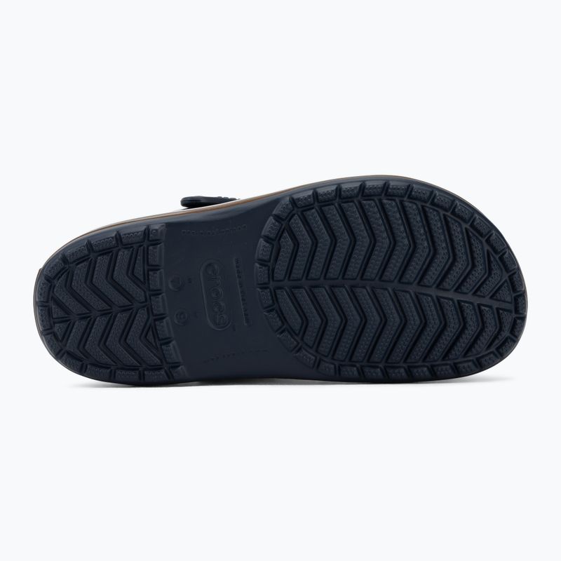 Šľapky Crocs Crocband Gum navy 5