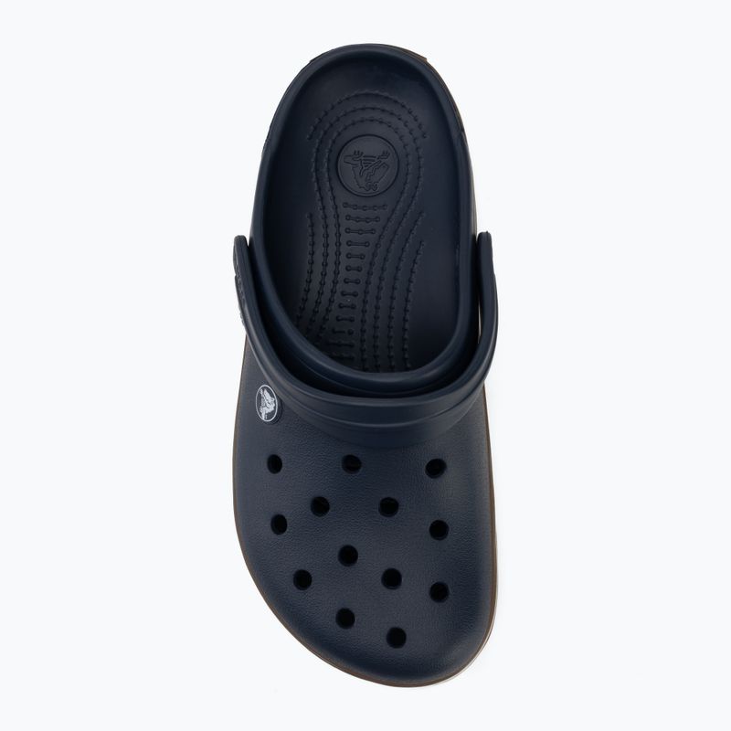 Šľapky Crocs Crocband Gum navy 6