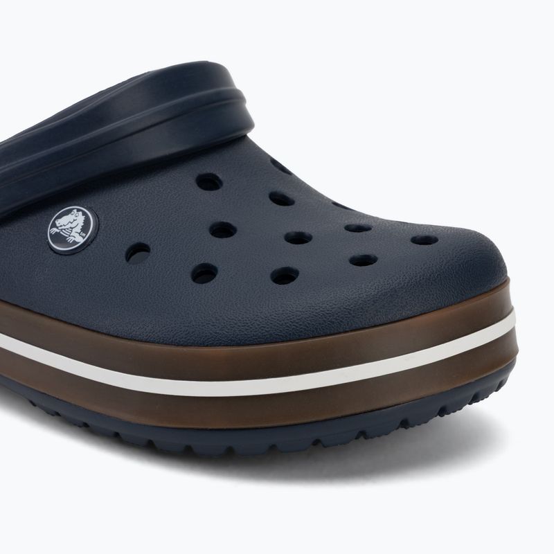Šľapky Crocs Crocband Gum navy 8