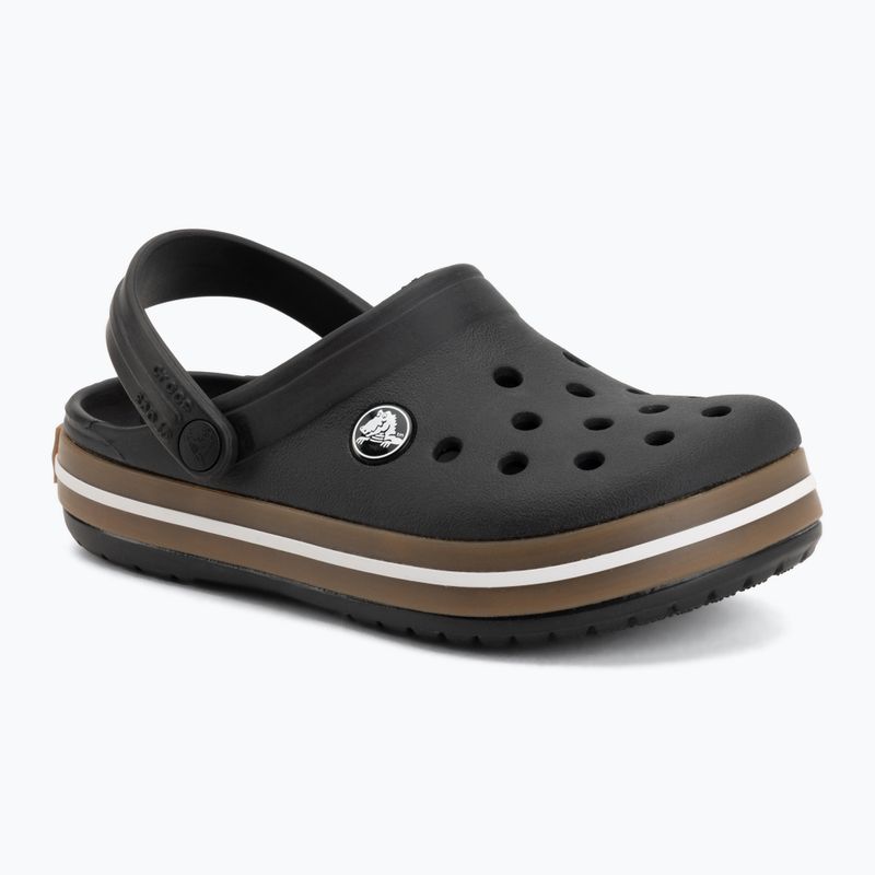 Detské šlapky Crocs Crocband Gum black 2