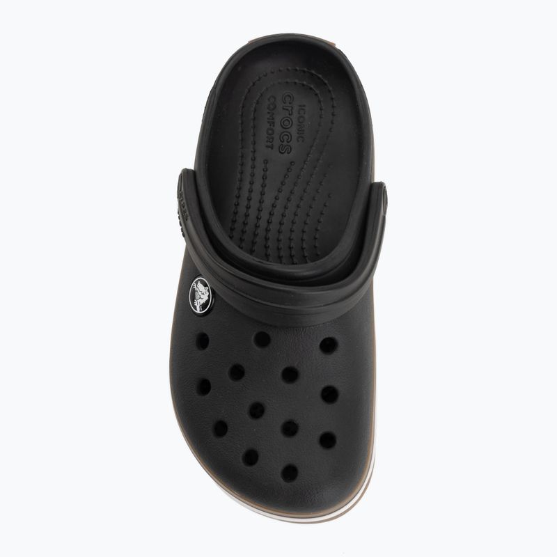 Detské šlapky Crocs Crocband Gum black 6
