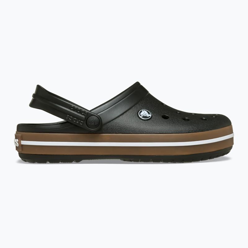 Detské šlapky Crocs Crocband Gum black 2
