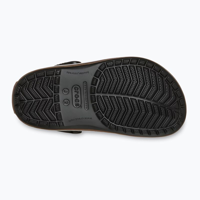 Detské šlapky Crocs Crocband Gum black 4