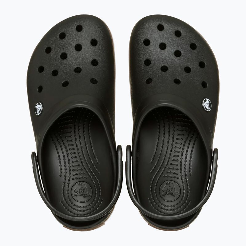Detské šlapky Crocs Crocband Gum black 5