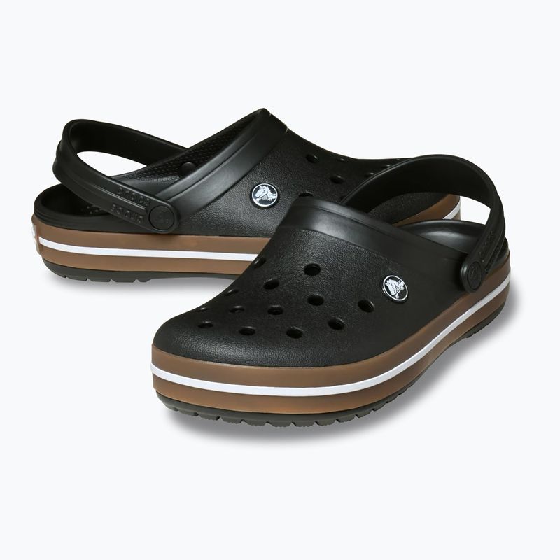 Detské šlapky Crocs Crocband Gum black 6