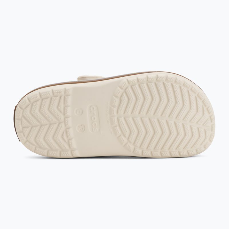 Detské šlapky Crocs Crocband Gum summit white 5