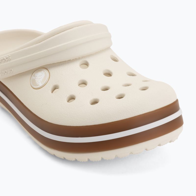 Detské šlapky Crocs Crocband Gum summit white 8
