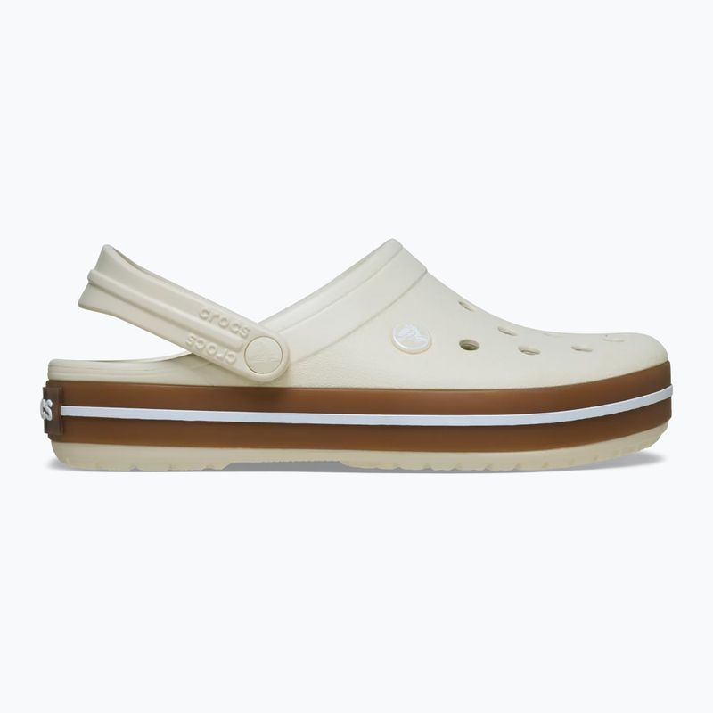 Detské šlapky Crocs Crocband Gum summit white 2