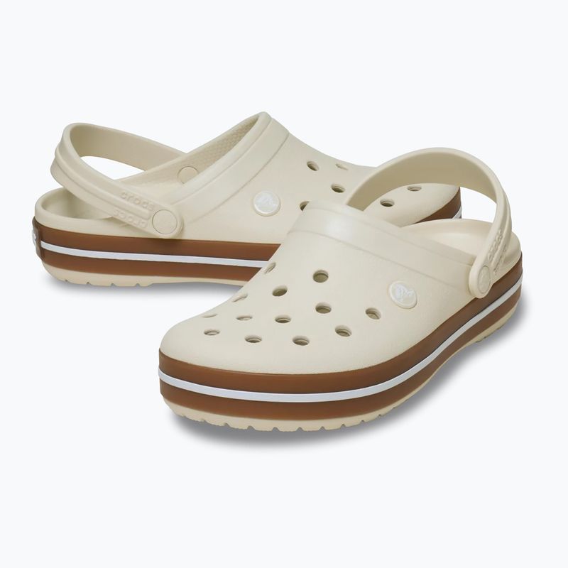 Detské šlapky Crocs Crocband Gum summit white 6