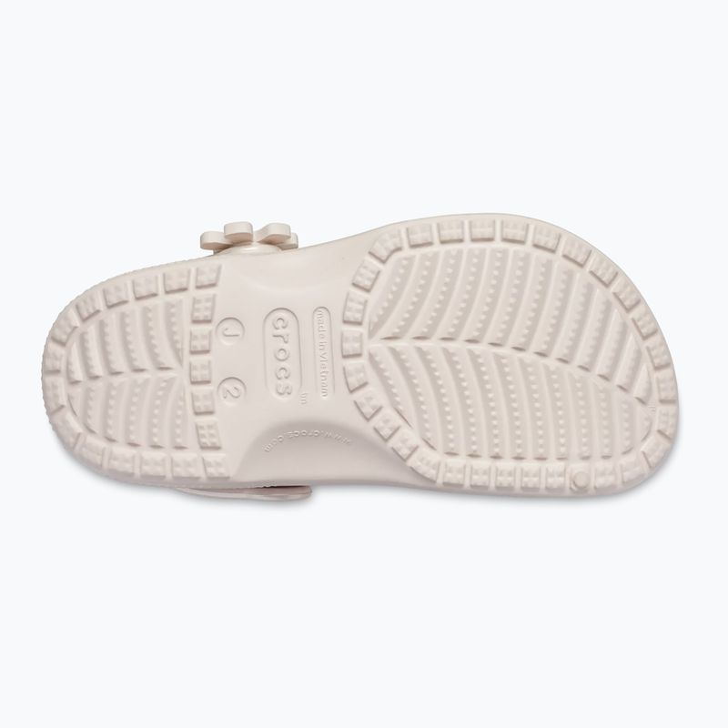 Detské šľapky Crocs Classic Pearl Shine quartz 11