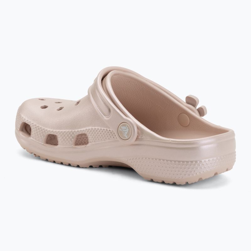 Detské šľapky Crocs Classic Pearl Shine quartz 4